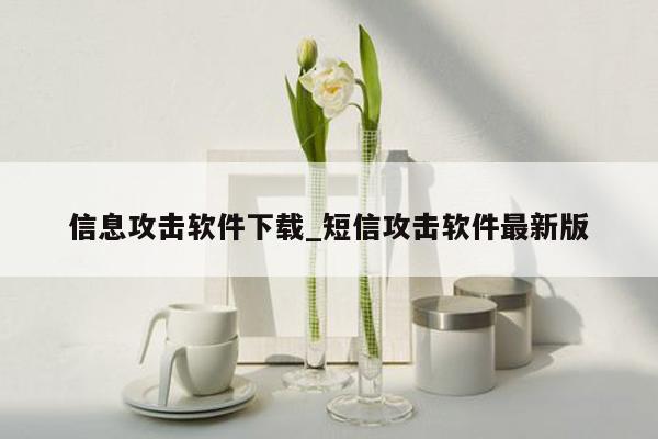 信息攻击软件下载_短信攻击软件最新版