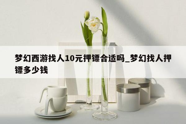 梦幻西游找人10元押镖合适吗_梦幻找人押镖多少钱