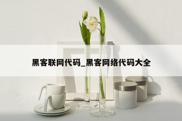 黑客联网代码_黑客网络代码大全