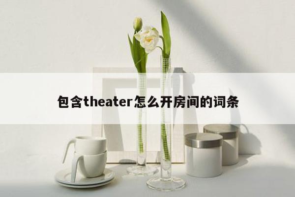 包含theater怎么开房间的词条