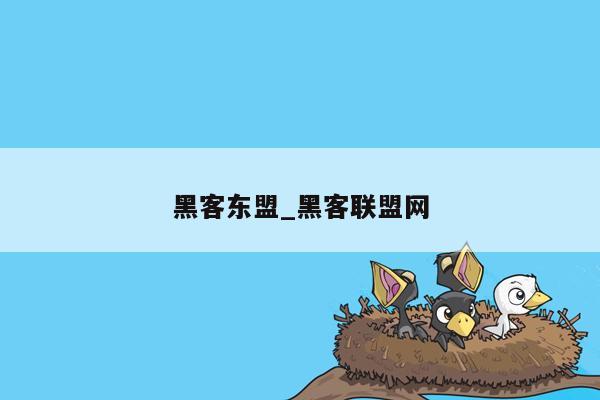 黑客东盟_黑客联盟网