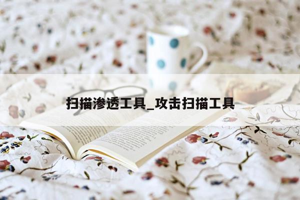 扫描渗透工具_攻击扫描工具