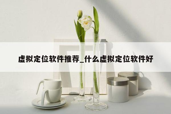 虚拟定位软件推荐_什么虚拟定位软件好