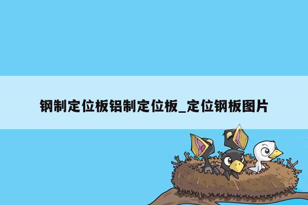 钢制定位板铝制定位板_定位钢板图片