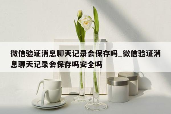 微信验证消息聊天记录会保存吗_微信验证消息聊天记录会保存吗安全吗