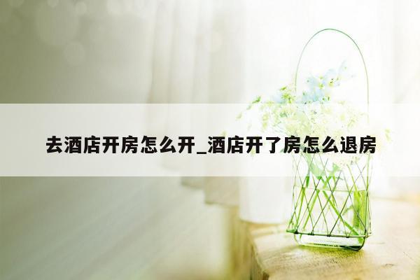 去酒店开房怎么开_酒店开了房怎么退房