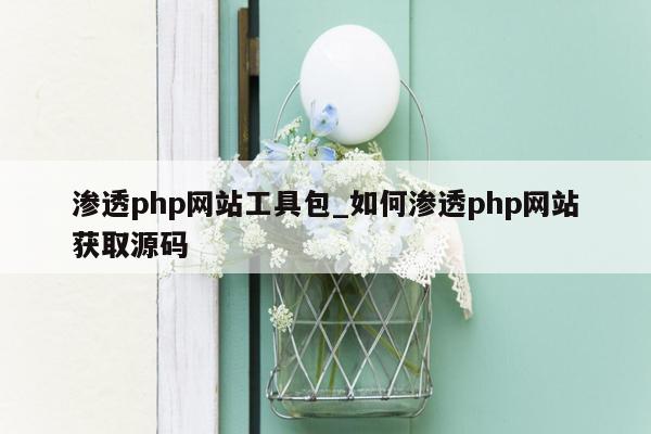 渗透php网站工具包_如何渗透php网站获取源码